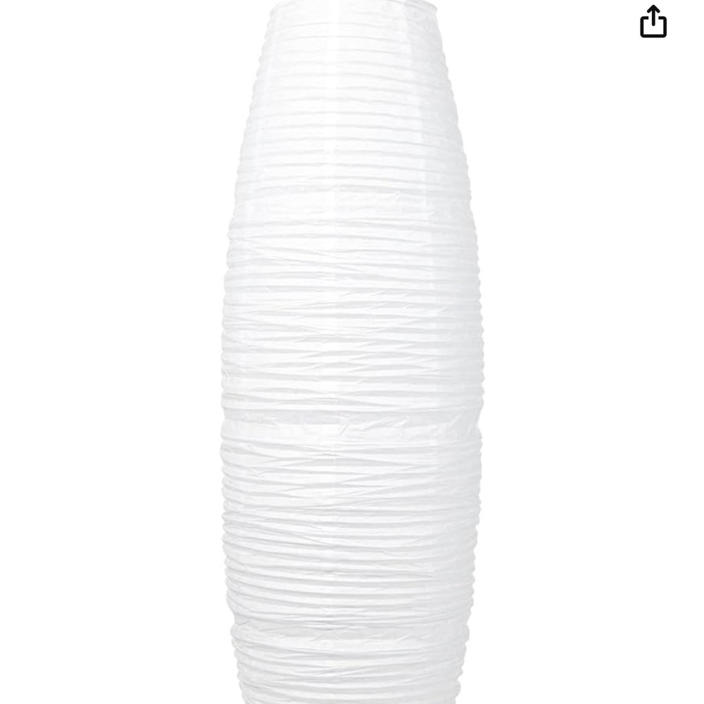 Paper floor lamp shade rice paper
